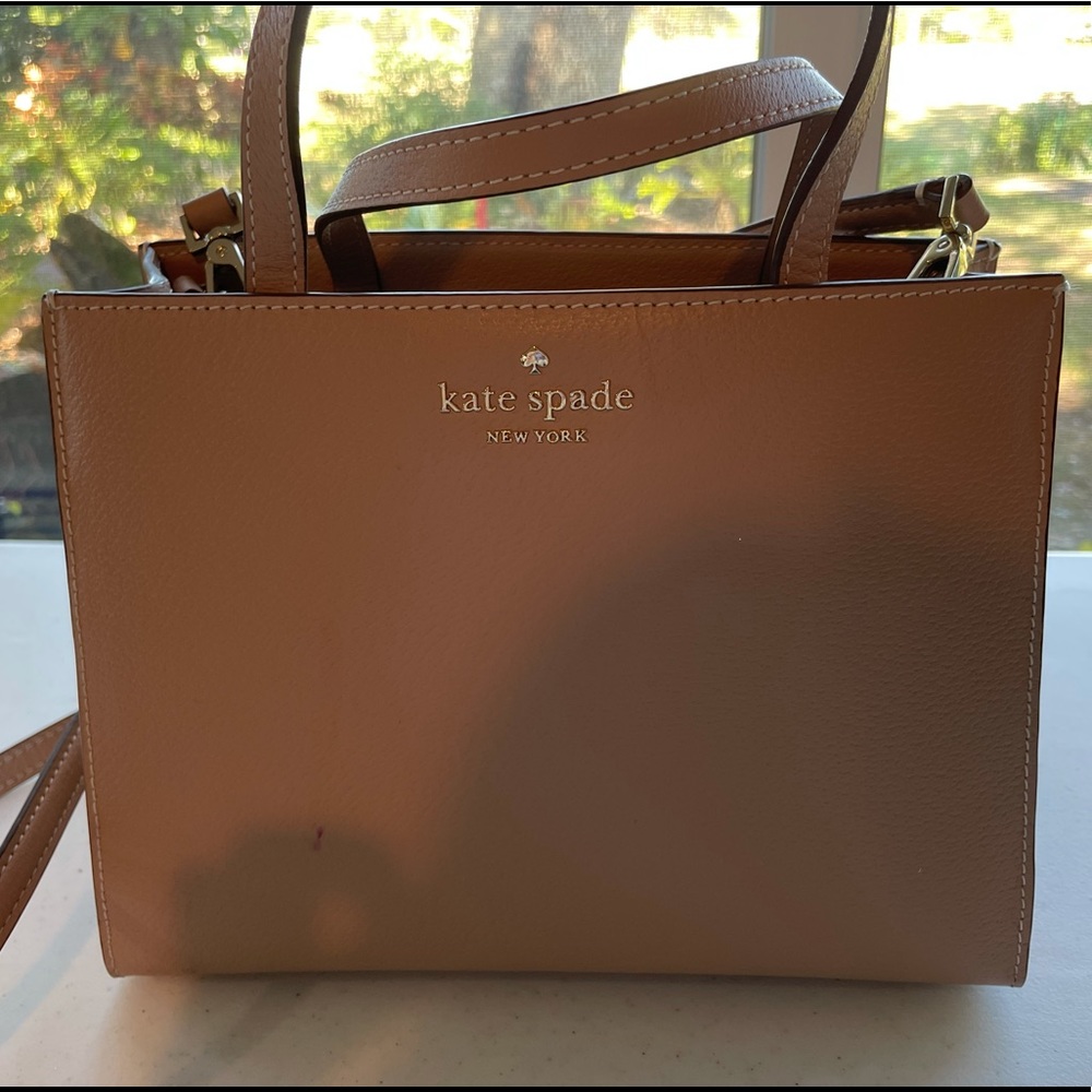 Classic pink Kate Spade leather bag